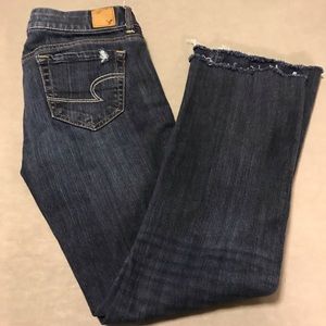 American Eagles distressed favorite boyfriend jean